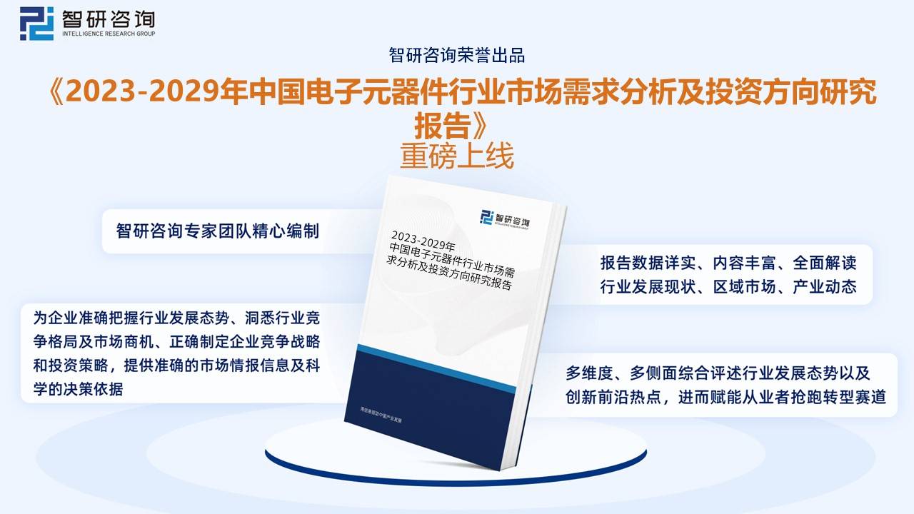 BBIN BBIN宝盈集团【行业趋势】2023年中国电子元器件行业发展政策、竞争格局及未来前景分析(图9)